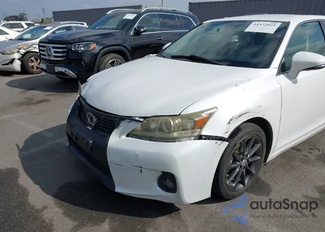 2012 Lexus Ct 200H from USA, damaged, VIN JTHKD5BH8C2089045